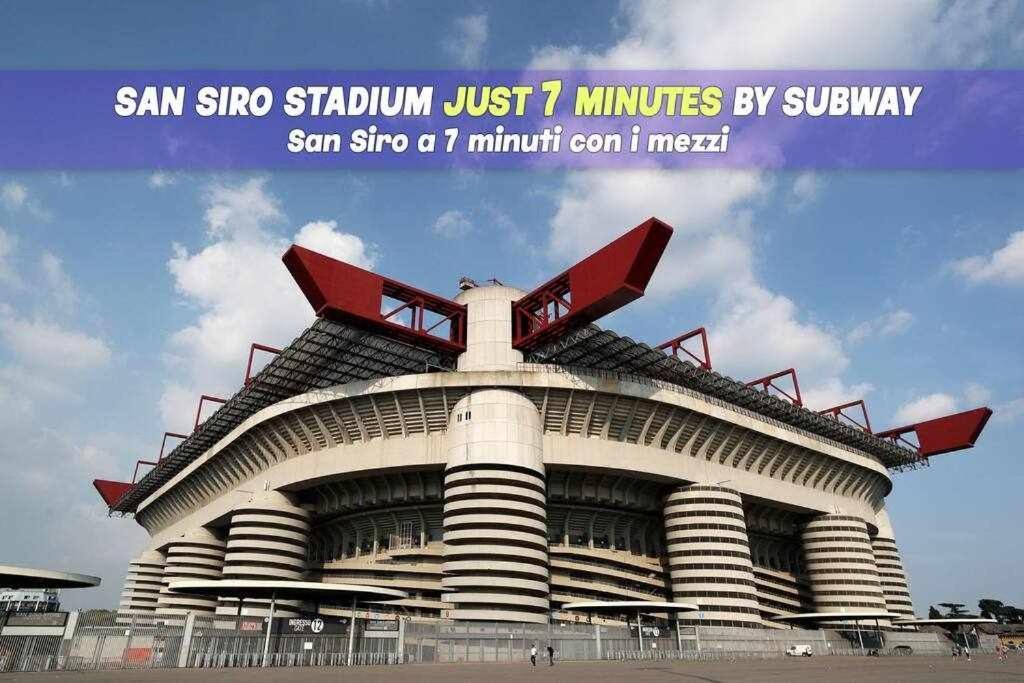 San Siro A 7 Minuti Stanza Top Con Zone Comuni Мілан Екстер'єр фото